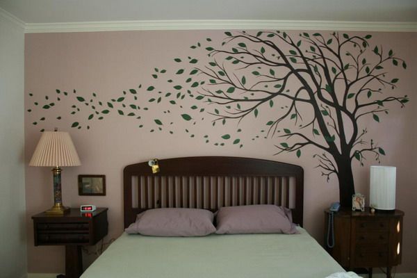 tranh dán tường phòng ngủ