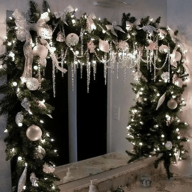 Các mẫu trang trí nhà Noel đẹp