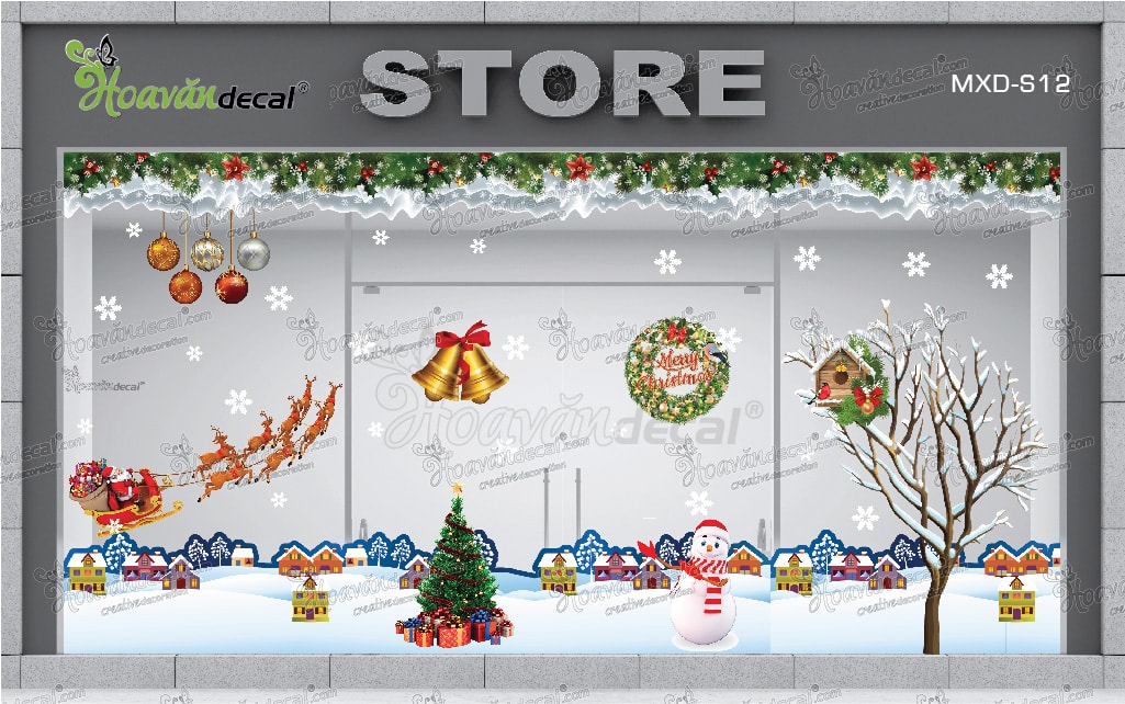 Cách trang trí Noel cho cửa hàng – nên và không nên