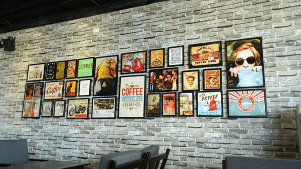 tranh treo tường quán cafe