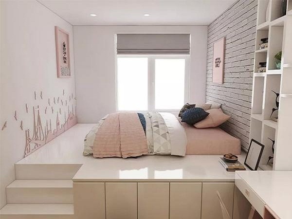 Thiết kế nội thất phòng ngủ nhỏ gọn mà đẹp